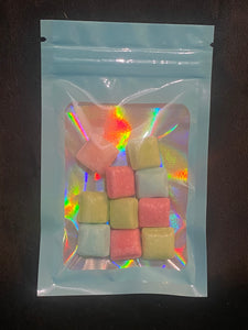 200mg Sour Square Freeze Dried Distillate Infused Candy