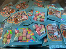 Load image into Gallery viewer, 200mg Sour Square Freeze Dried Distillate Infused Candy
